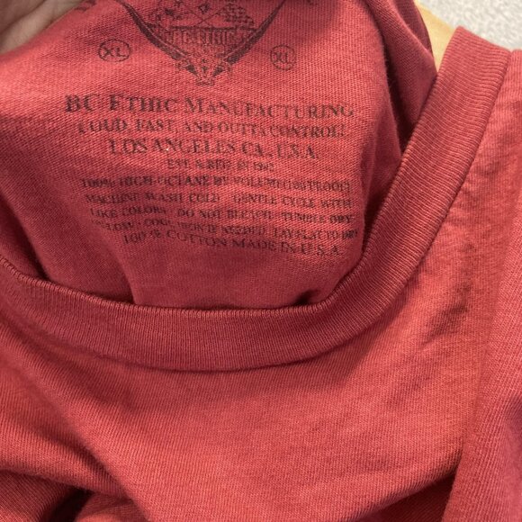 Y2K Jimi Hendrix Experience T-Shirt Mens XL Red Band Graphic Tee RARE - Picture 7 of 11